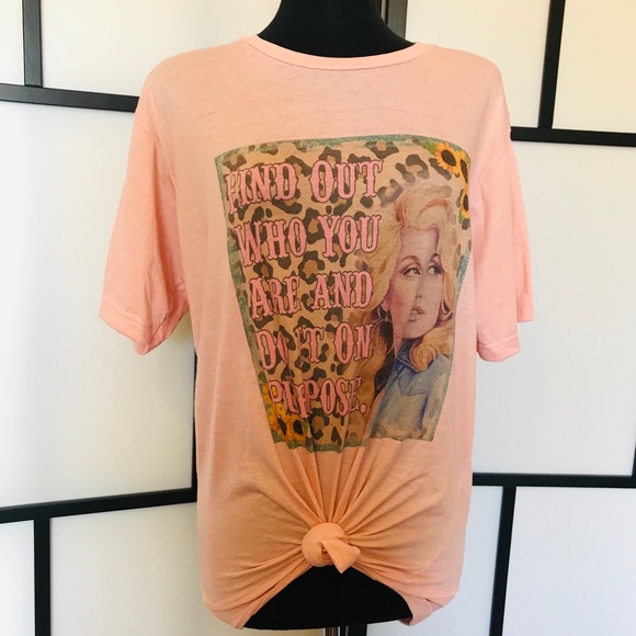 dolly parton graphic tee